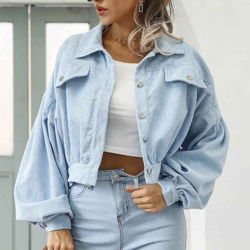 Corduroy Crop Jacket