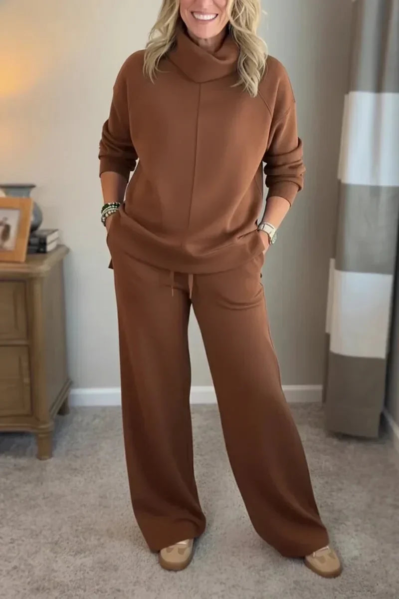 Thalia | Cozy Turtleneck Set