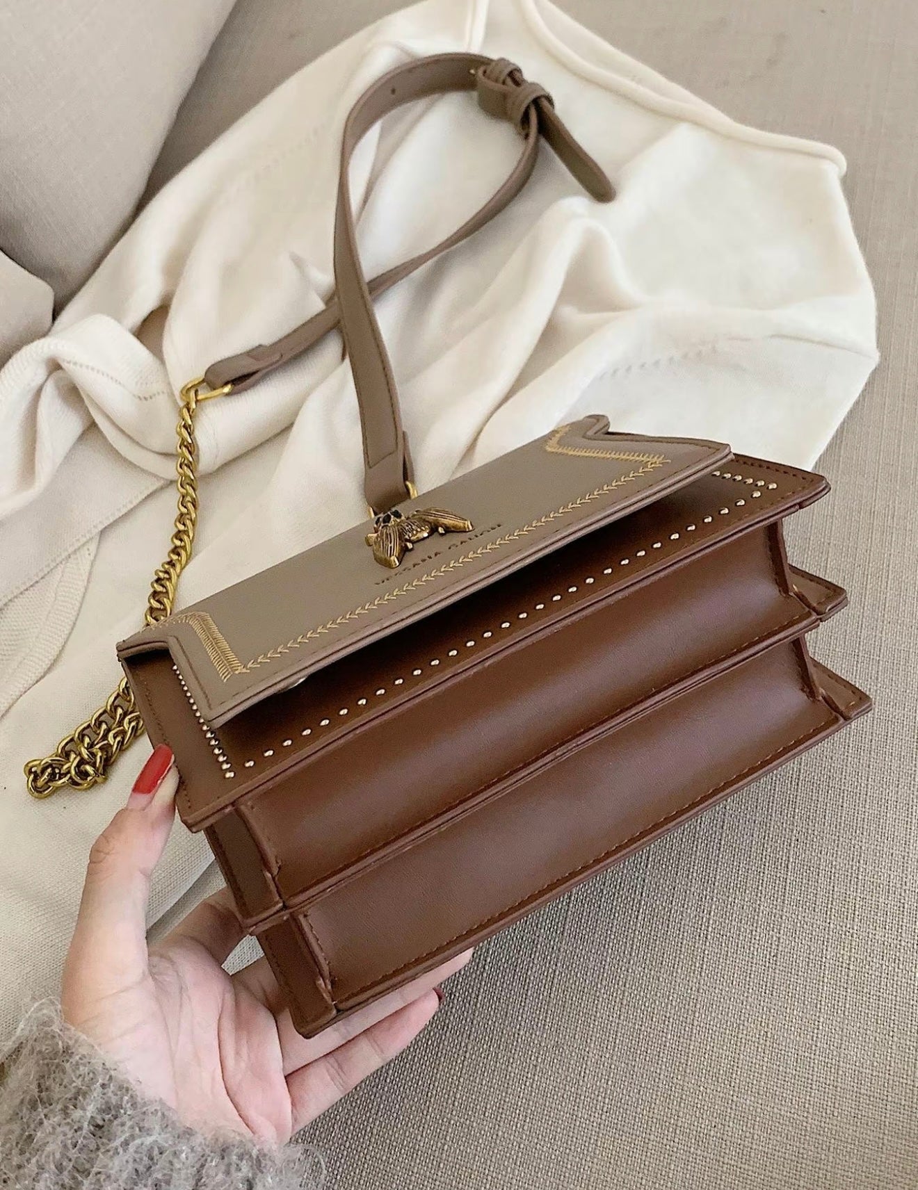 Simone | Timeless Luxury Chain Bag