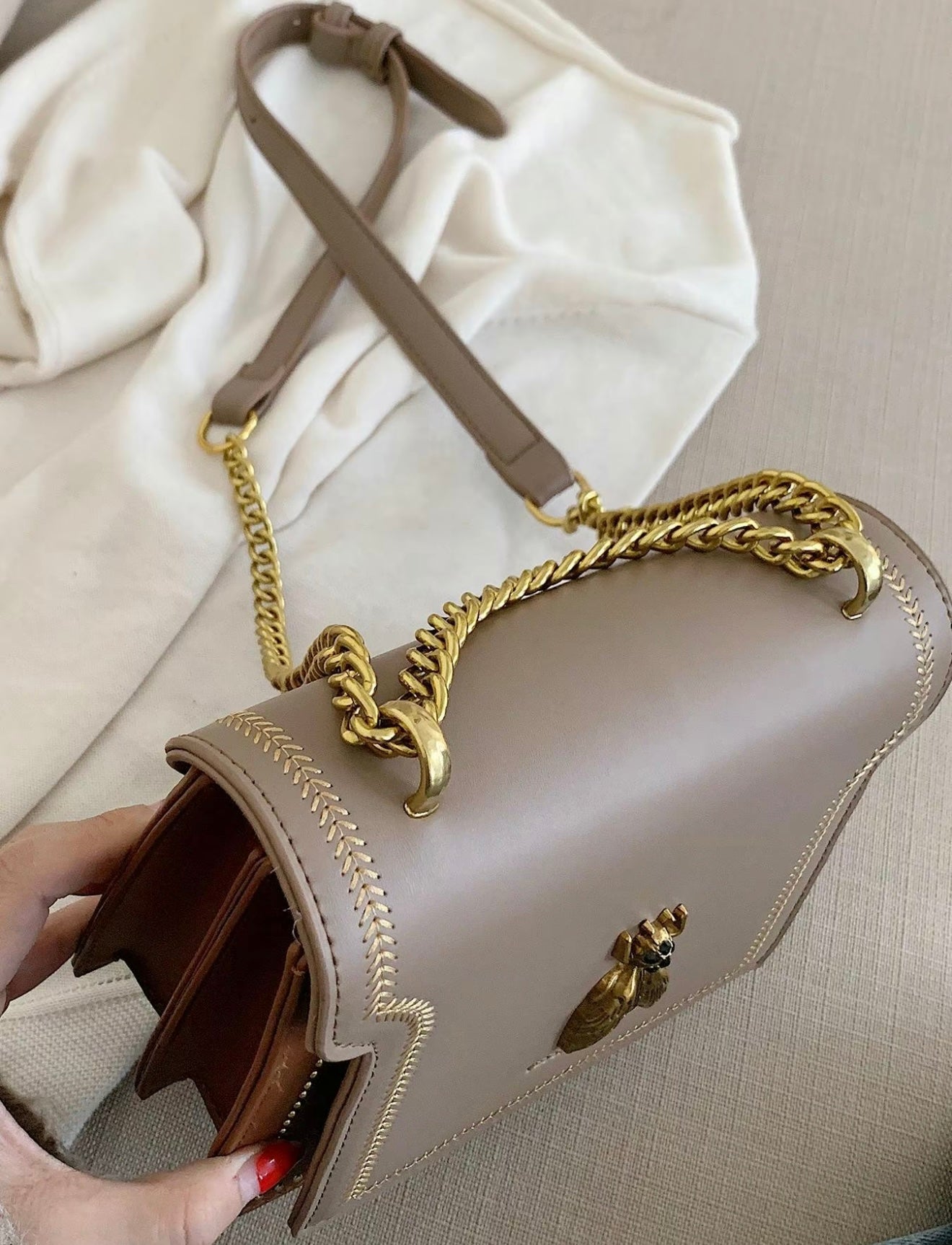 Simone | Timeless Luxury Chain Bag