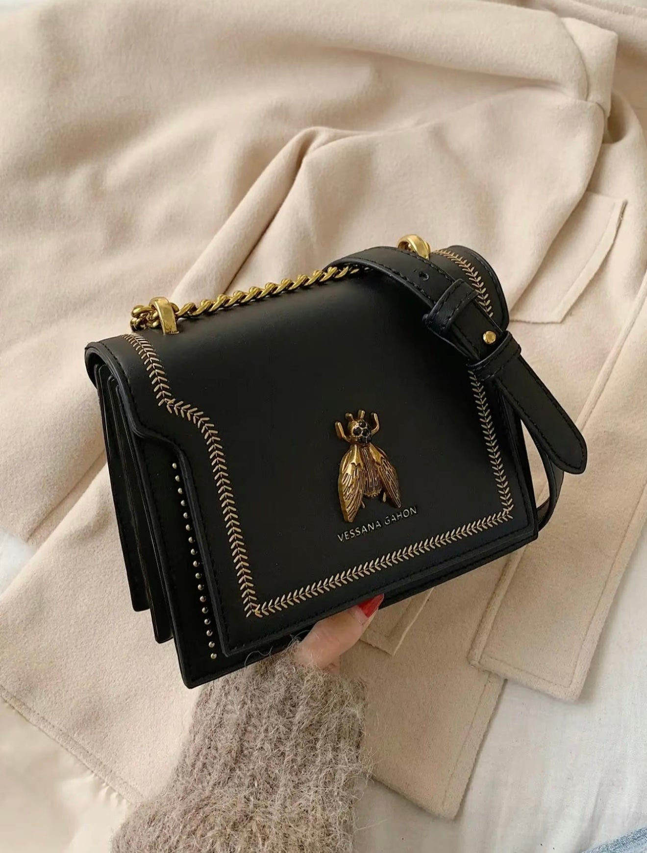 Simone | Timeless Luxury Chain Bag