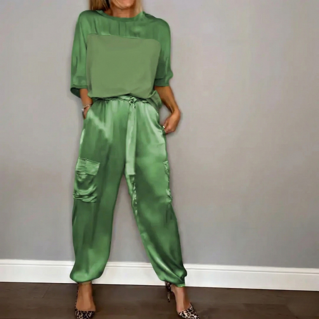 Lorcan | Luxe Flowing Two-Piece Set