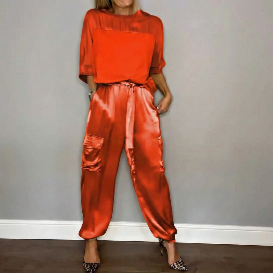 Lorcan | Luxe Flowing Two-Piece Set