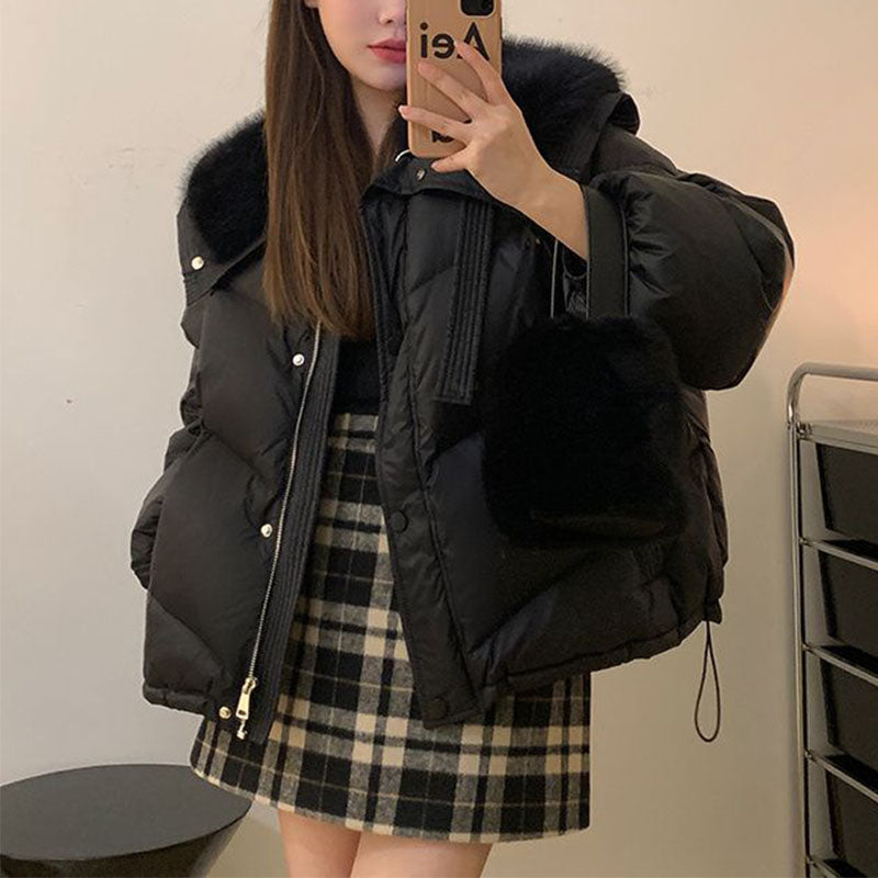 Hazel Fur Puffer Jacket