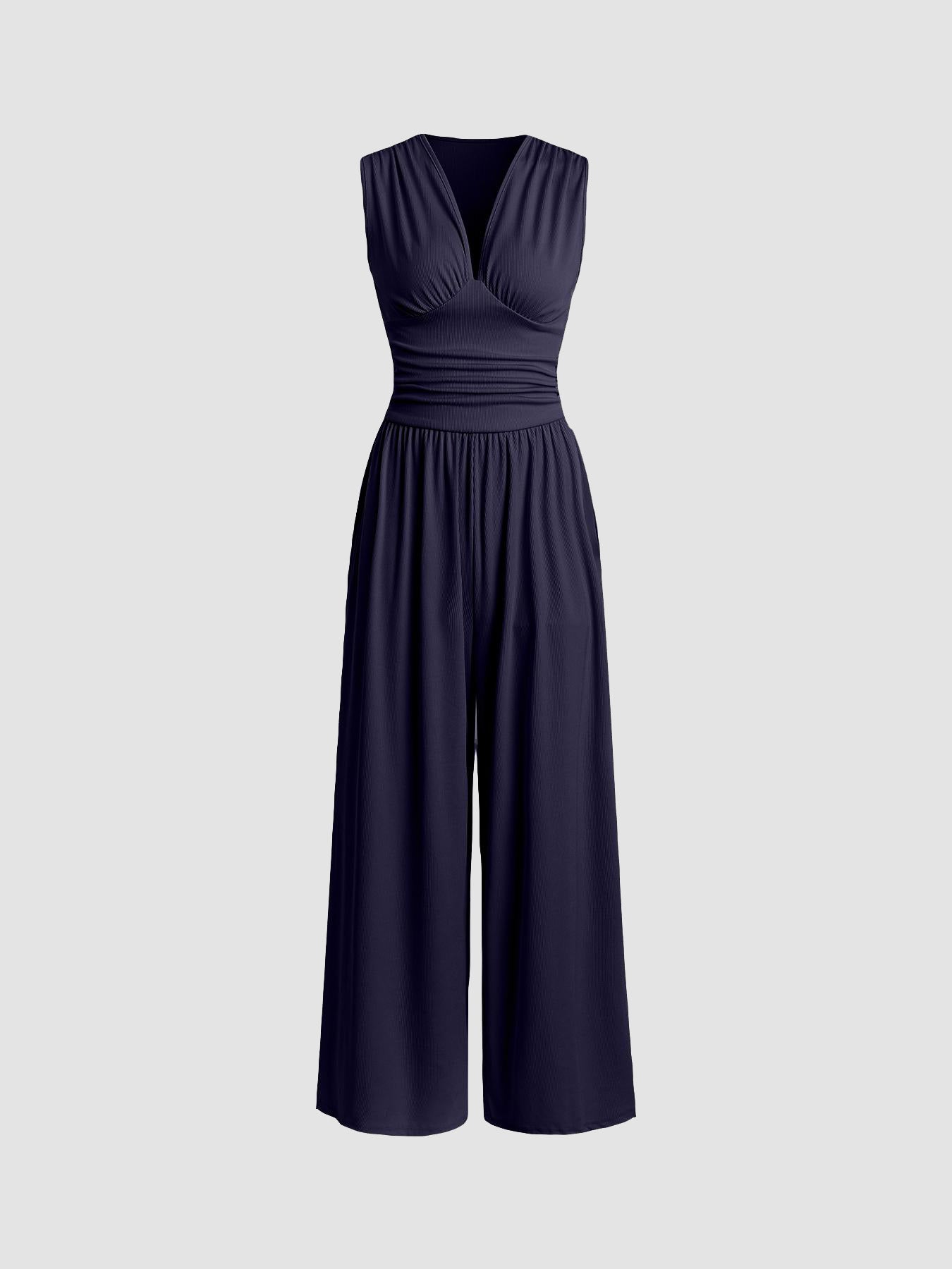 Charity | Chic Sleeveless Wide-Leg Jumpsuit