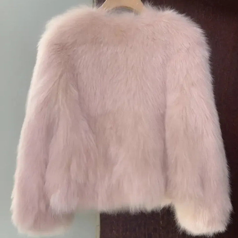 Aurelia | Luxe Faux Fur Spring Jacket