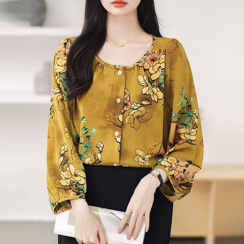 Abigail Long-Sleeve Blouse