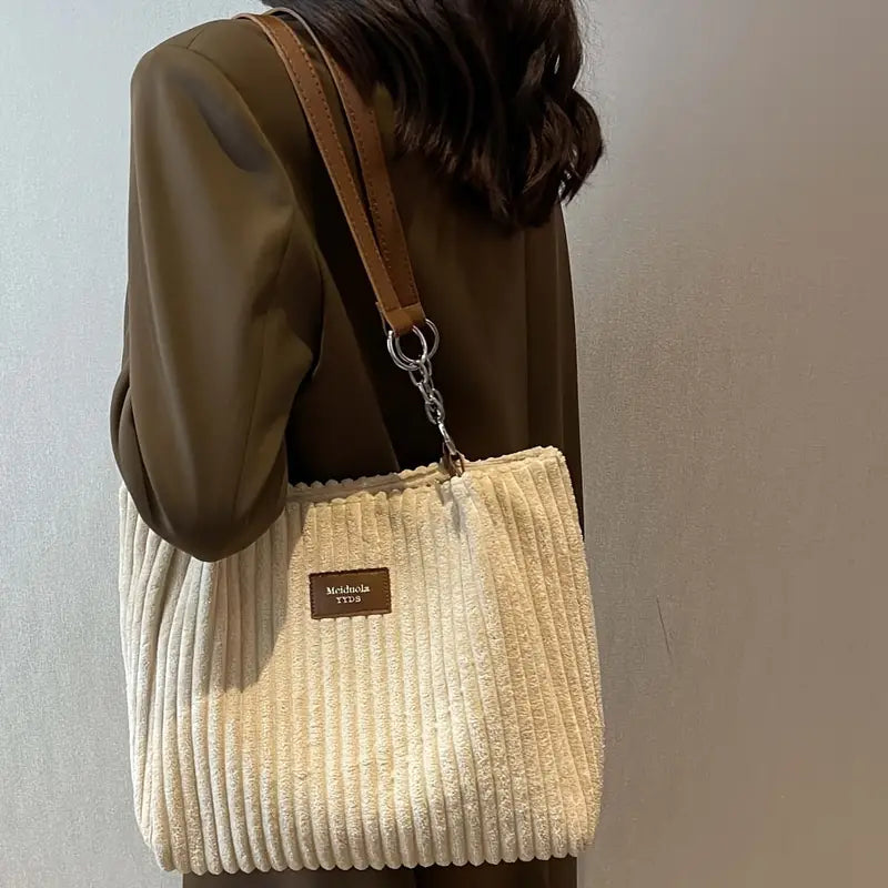 Orna | Corduroy Tote Bag