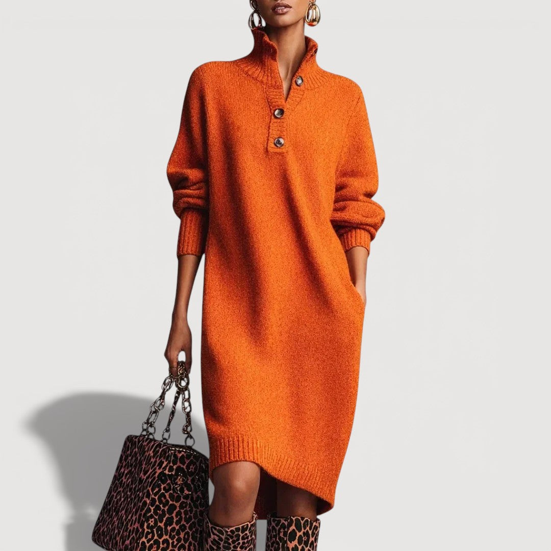 Mona  | Cosy Knit Sweater Dress