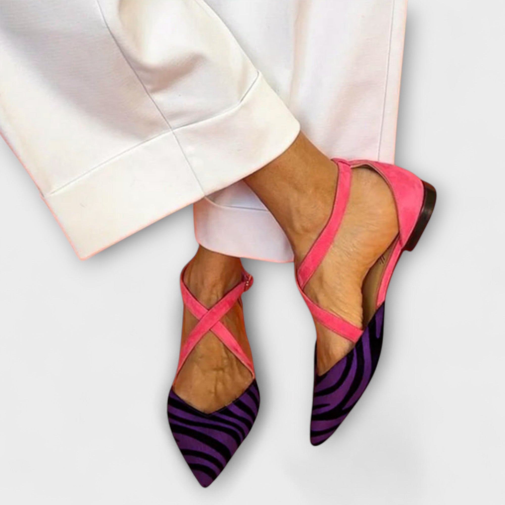 Fenna | Strap Ballerina Flats