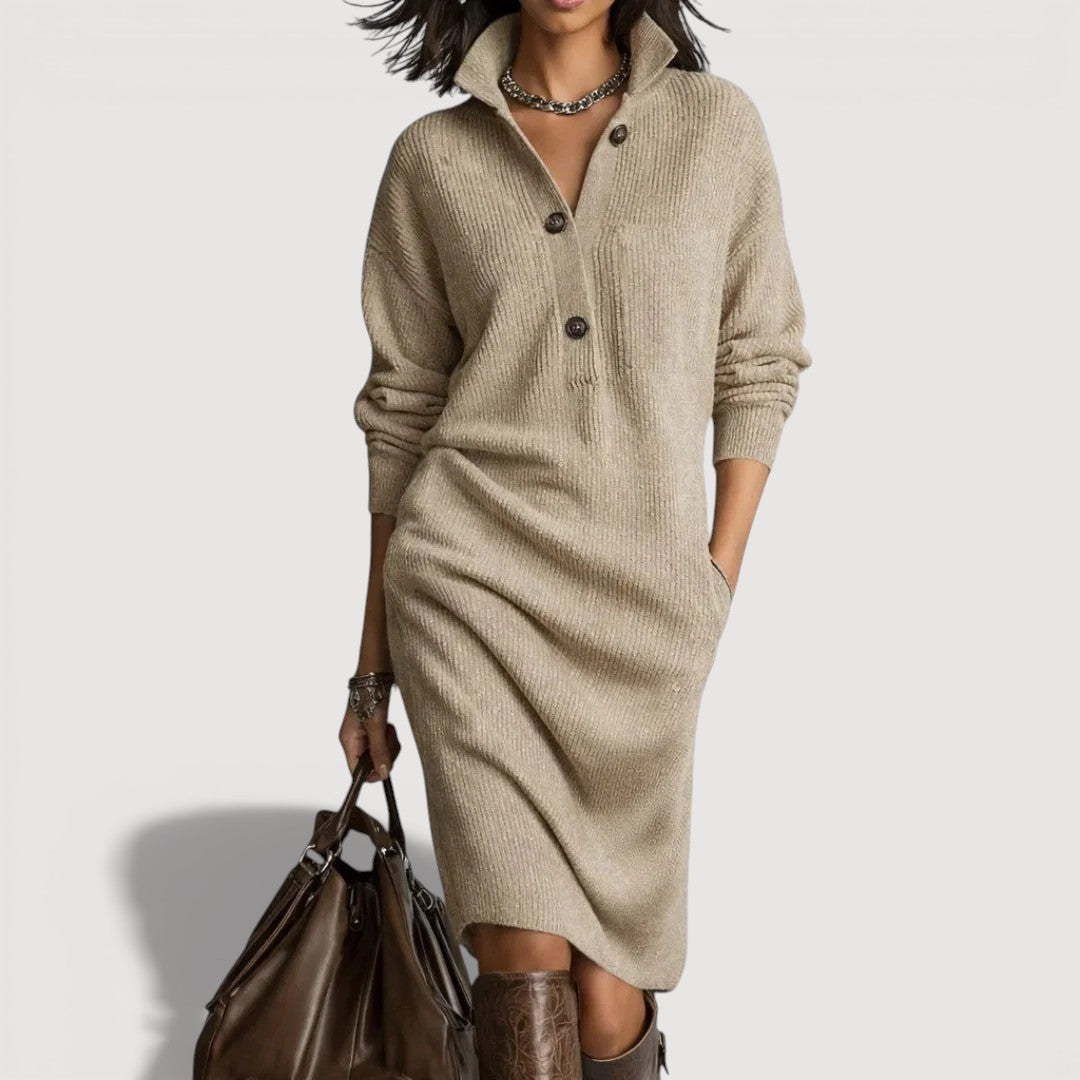 Mona  | Cosy Knit Sweater Dress