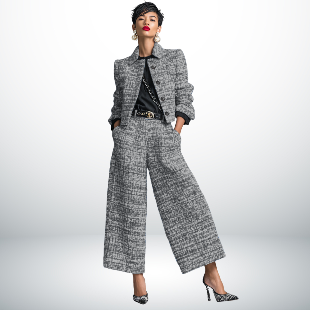 Aderet | Stylish Jacket And Casual Pant Set