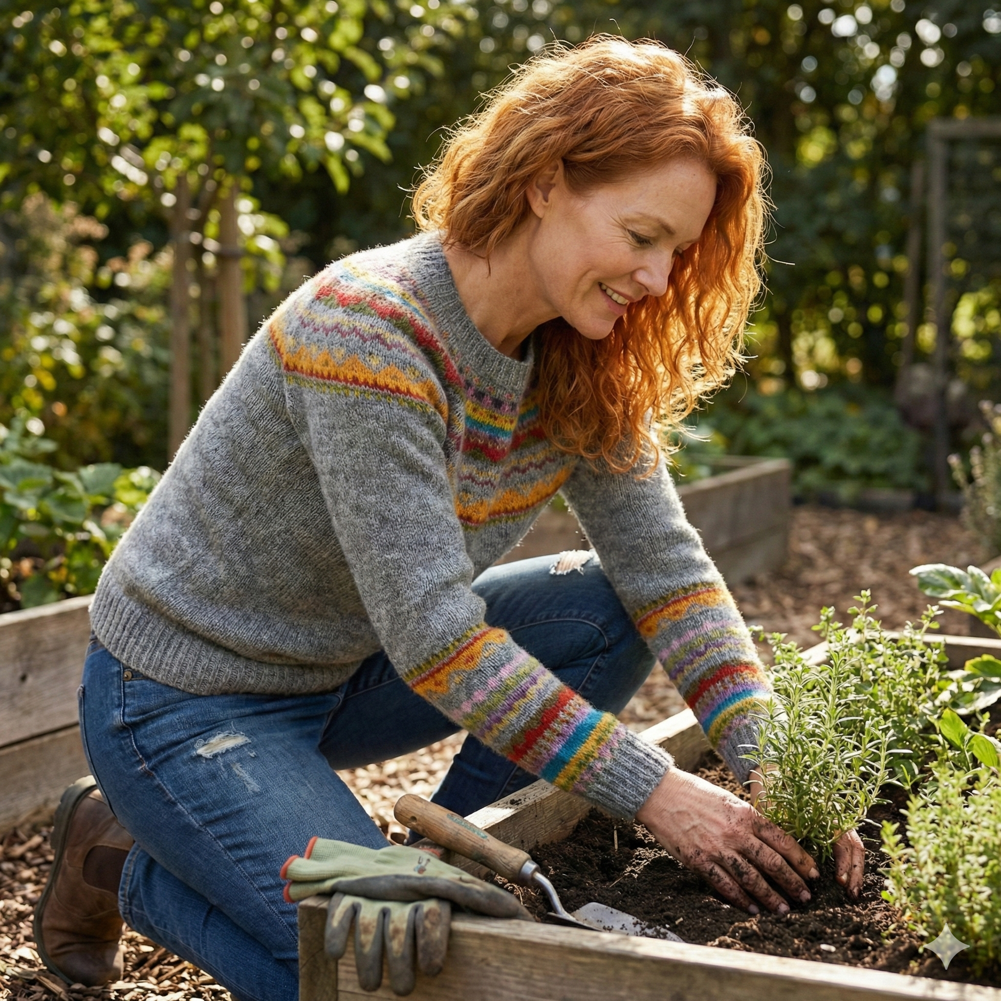 Erika | Cozy Retro Sweater