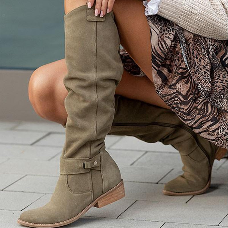 Zavira | Elegant Suede Boots