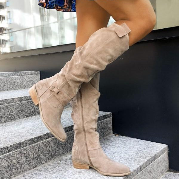 Zavira | Elegant Suede Boots