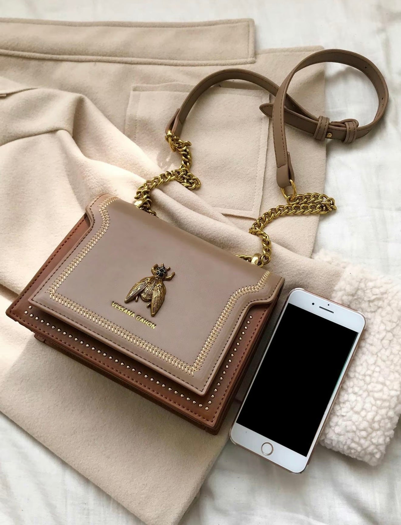 Simone | Timeless Luxury Chain Bag