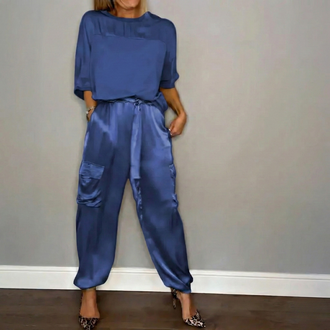 Lorcan | Luxe Flowing Two-Piece Set