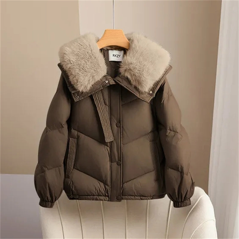 Hazel Fur Puffer Jacket