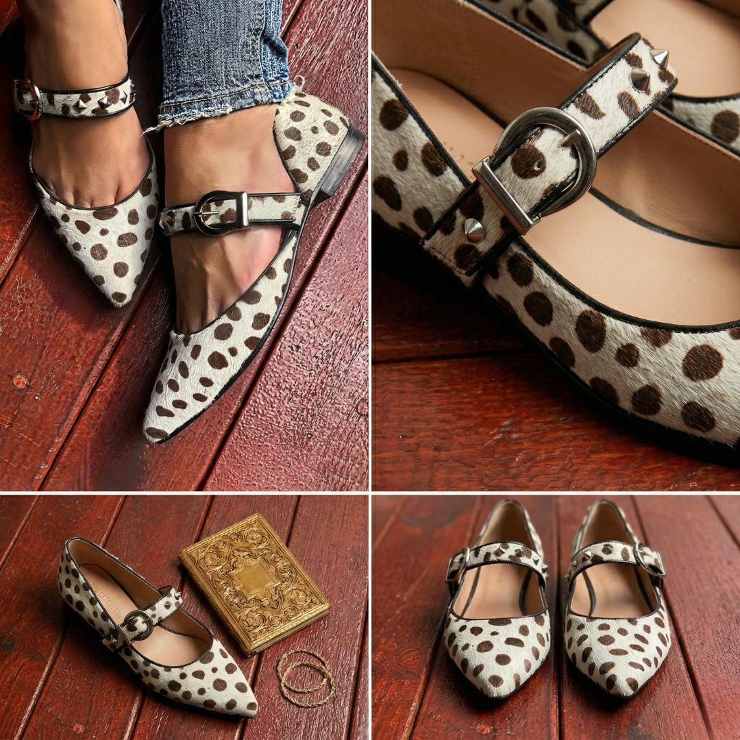 Emery | Studded Mary Janes