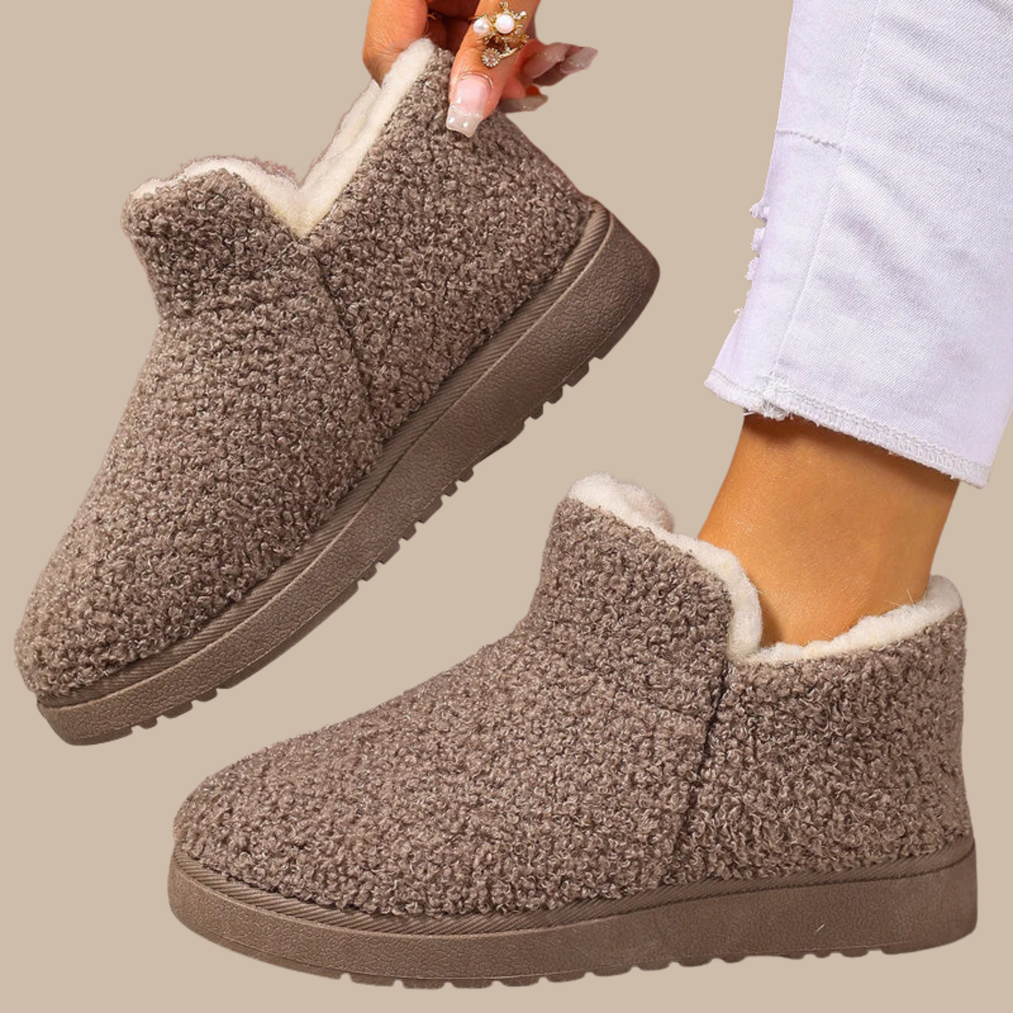 Eimear TeddyWarm Slippers