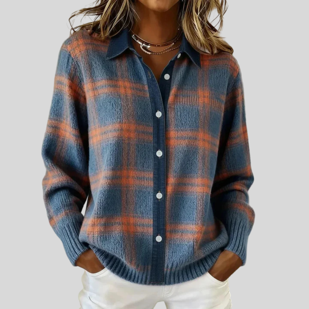 Zafira | Cozy Long Sleeve Cardigan