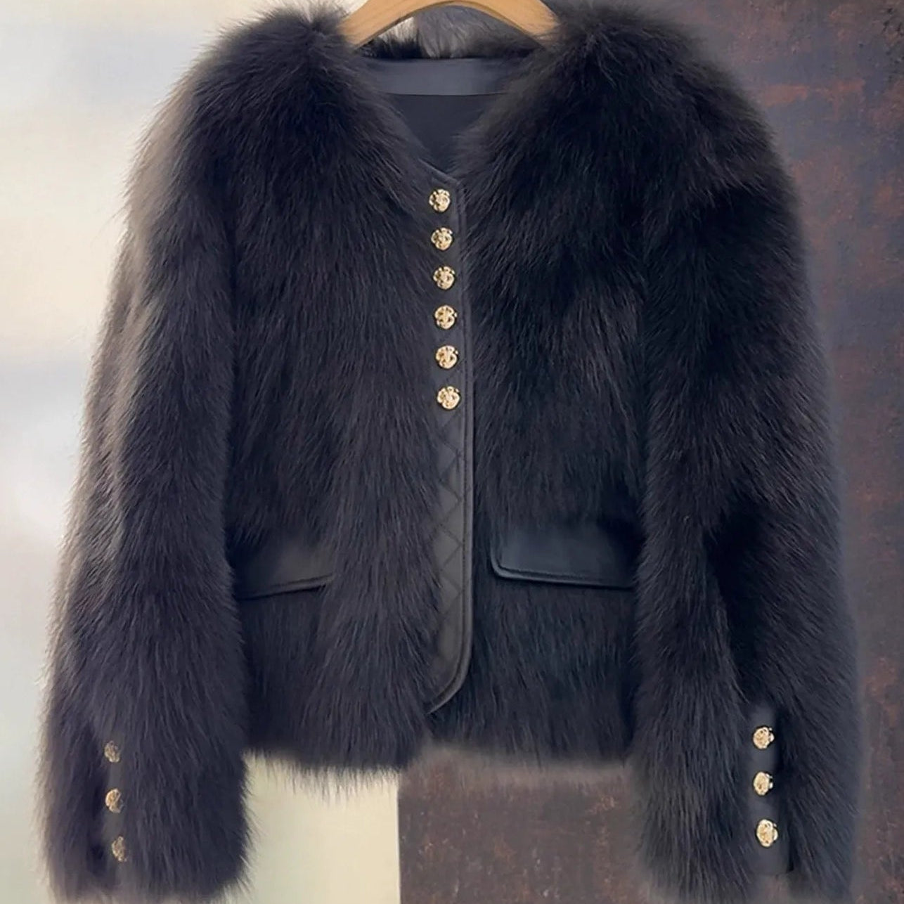 Aurelia | Luxe Faux Fur Spring Jacket