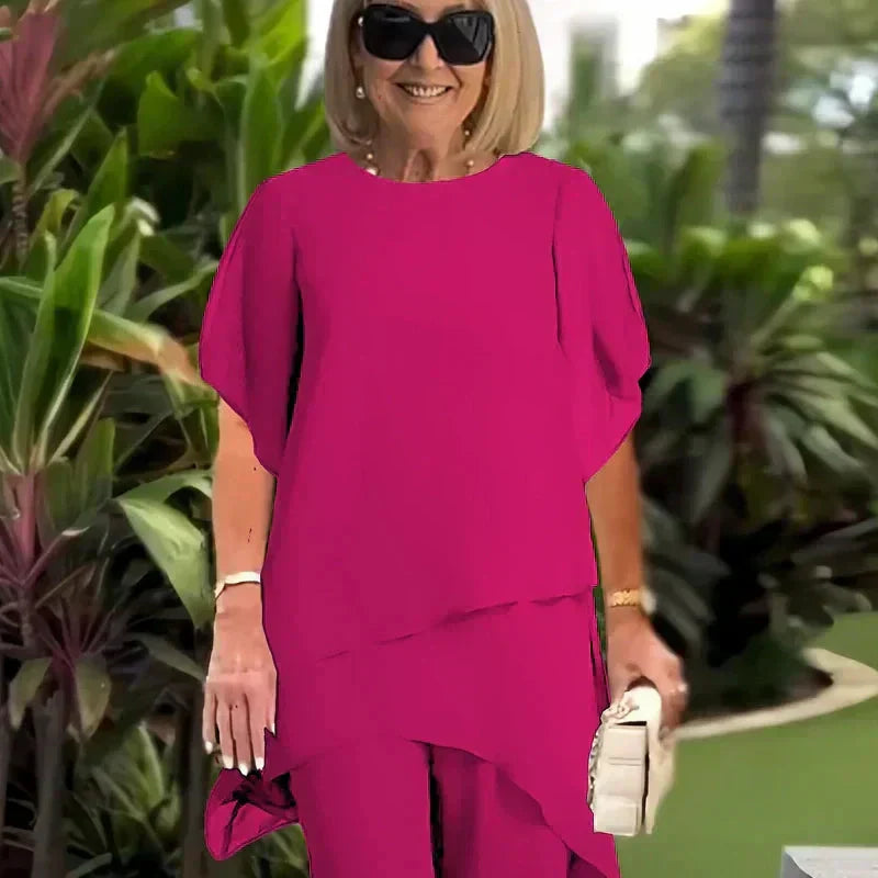 Sorcha | Chic Set with Top and Trousers